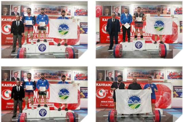 Belediyeler Arası Naim Süleymanoğlu Türkiye Şampiyonası'nda iki önemli başarı