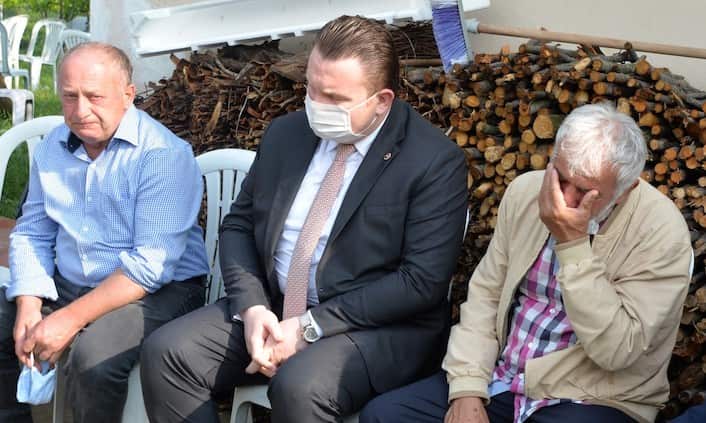 MHP Grup Başkanvekili ve Sakarya Milletvekili Muhammed Levent Bülbül taziye ziyareti