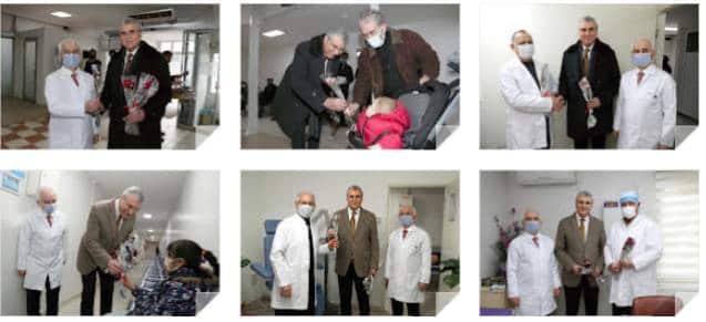 Başkan Yüce Sakarya Tıp Merkezi’nde Sağlık çalışanlarının günlerini kutladı…