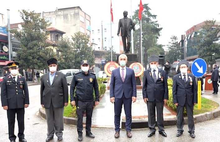 Ulu Önder Gazi Mustafa Kemal Atatürk Hendek’te Törenlerle Anıldı