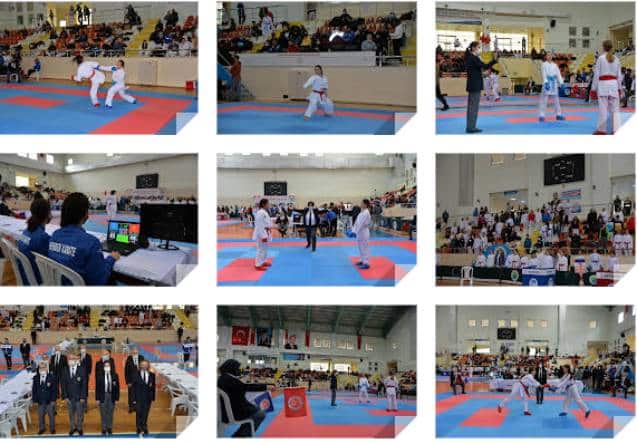 İller Arası Karate Turnuvası ilk gününde heyecanlı anlara sahne oldu.