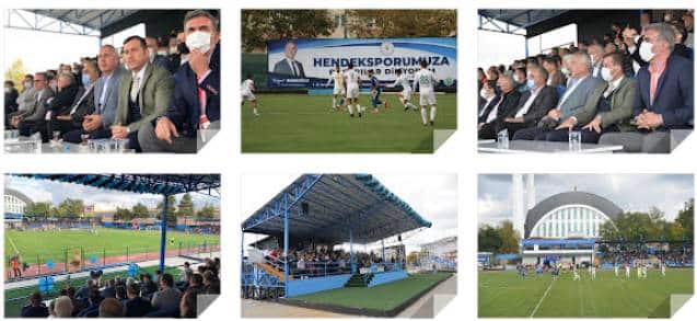 Hendekspor’un yenilenen stadında ilk maçı