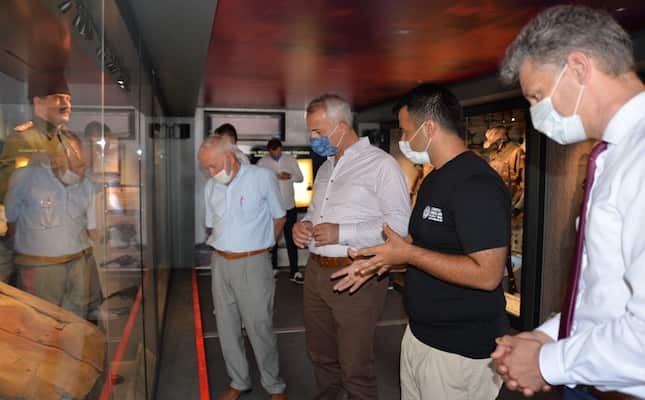 Çanakkale Savaşları Mobil Müzesi Hendek'te